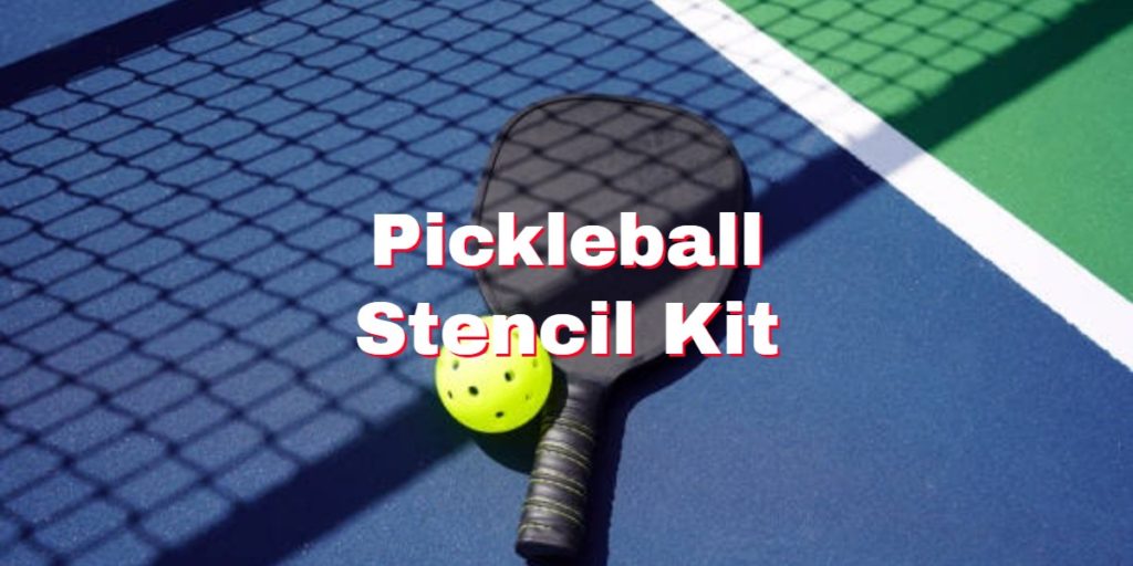 Pickleball Stencil Kit