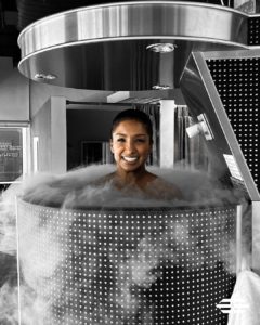 Cryotherapy Chamber Where Youre Head Sticks Out The Top