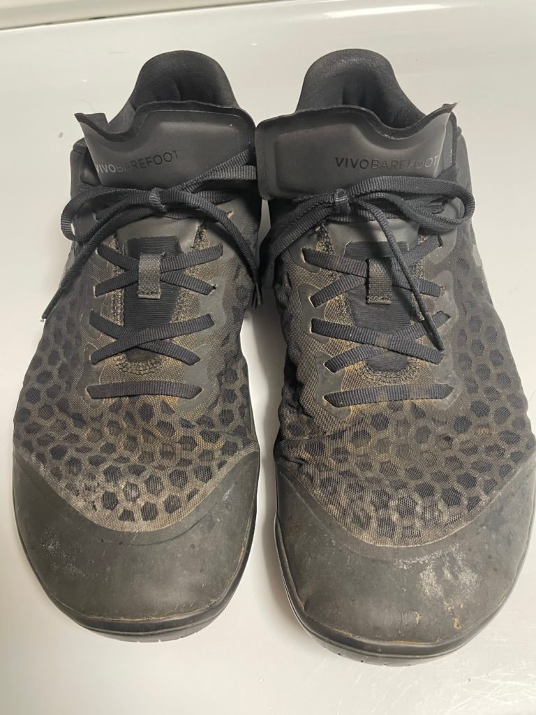 Vivo Barefoot Stealth Shoes September 2021 After 1 Year of wear.