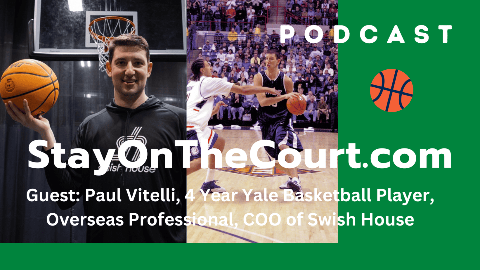 Paul Vitelli Yale Hoops to Swish House COO - StayOnTheCourt.Com